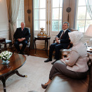 The King and Queen and President and Mrs Gül met for talks following the welcoming ceremony  (Photo: Umit Bektas, Reuters / NTB scanpix)